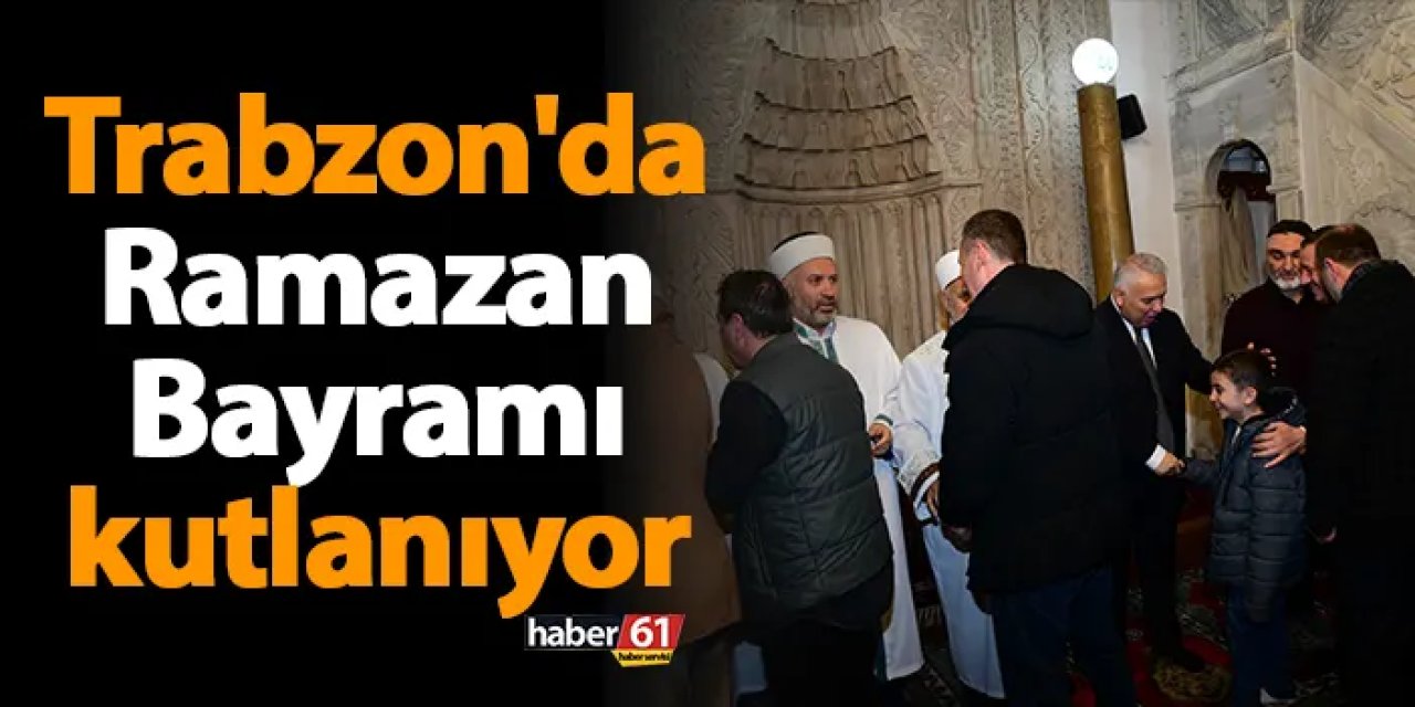 Trabzon’da Ramazan Bayramı coşkusu: Vali Yıldırım vatandaşlarla buluştu