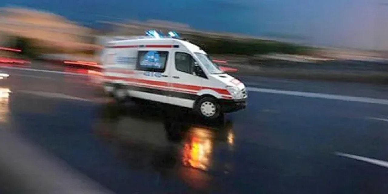 Çorum'da ticari taksi yayaya çarptı! Acı haber geldi