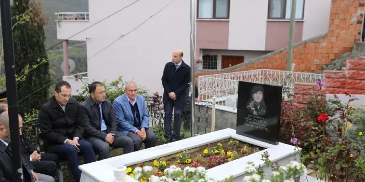 Başkan Ekim şehit kabirlerini ziyaret etti!