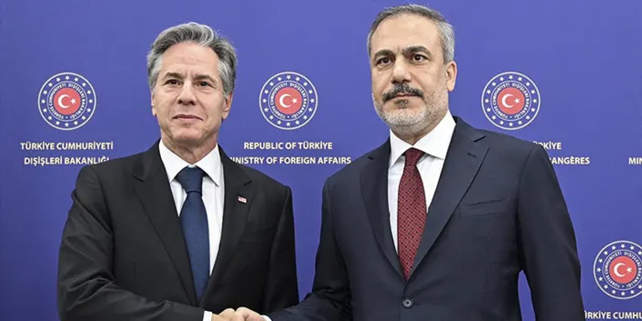 Bakan Fidan ABD'li mevkidaşı Blinken ile Gazze'yi görüştü