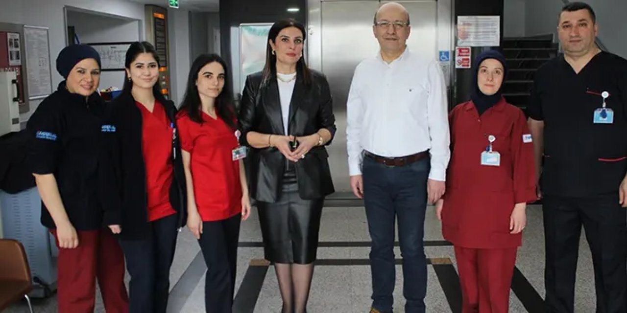 Özel İmperial hastanesinde bayramlaşma