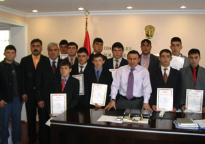 Başarılı Sporcular ödül aldı