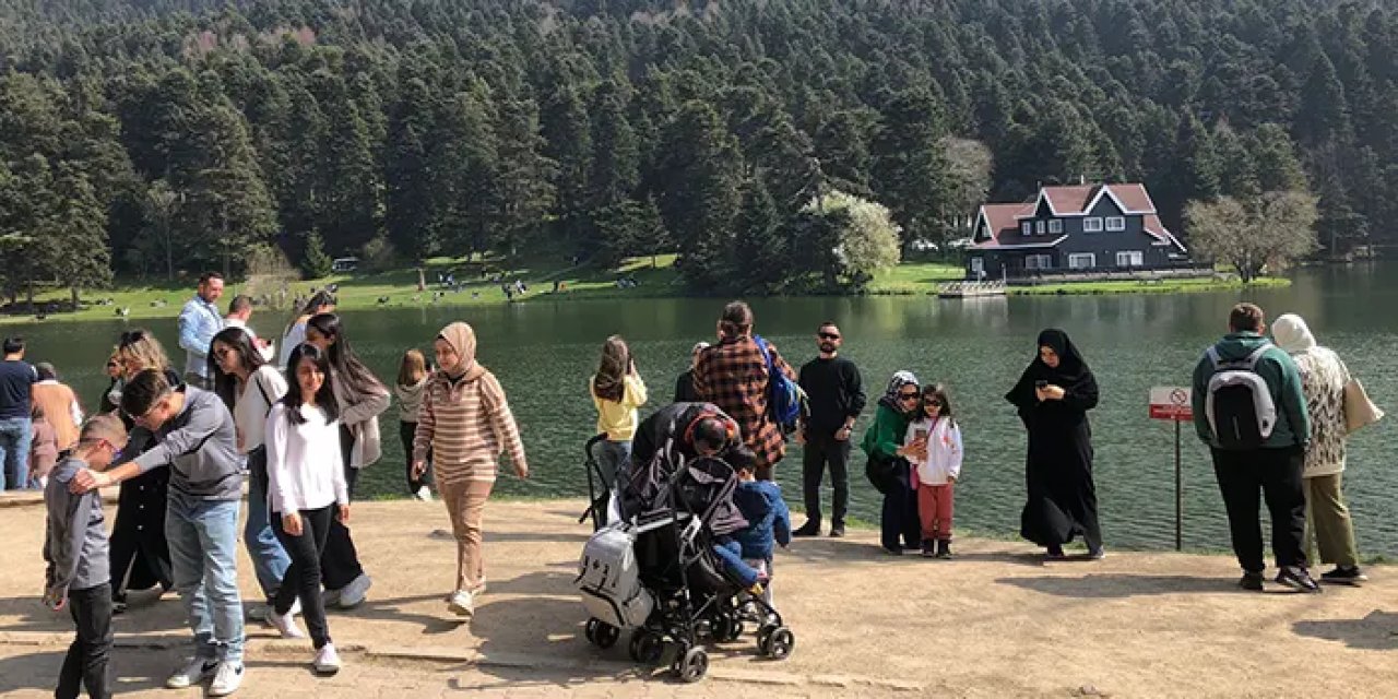 Bolu'da bayram yoğunluğu yaşandı!