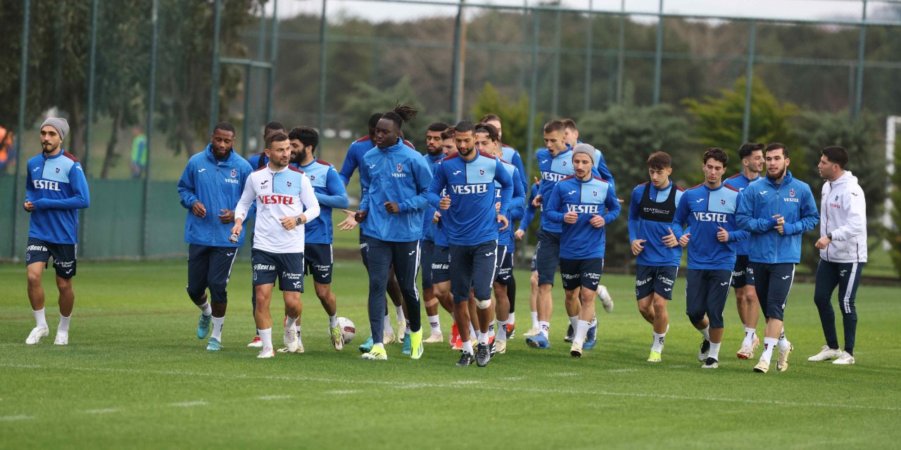 Trabzonspor Sivasspor maçı hazırlıklarını tamamladı