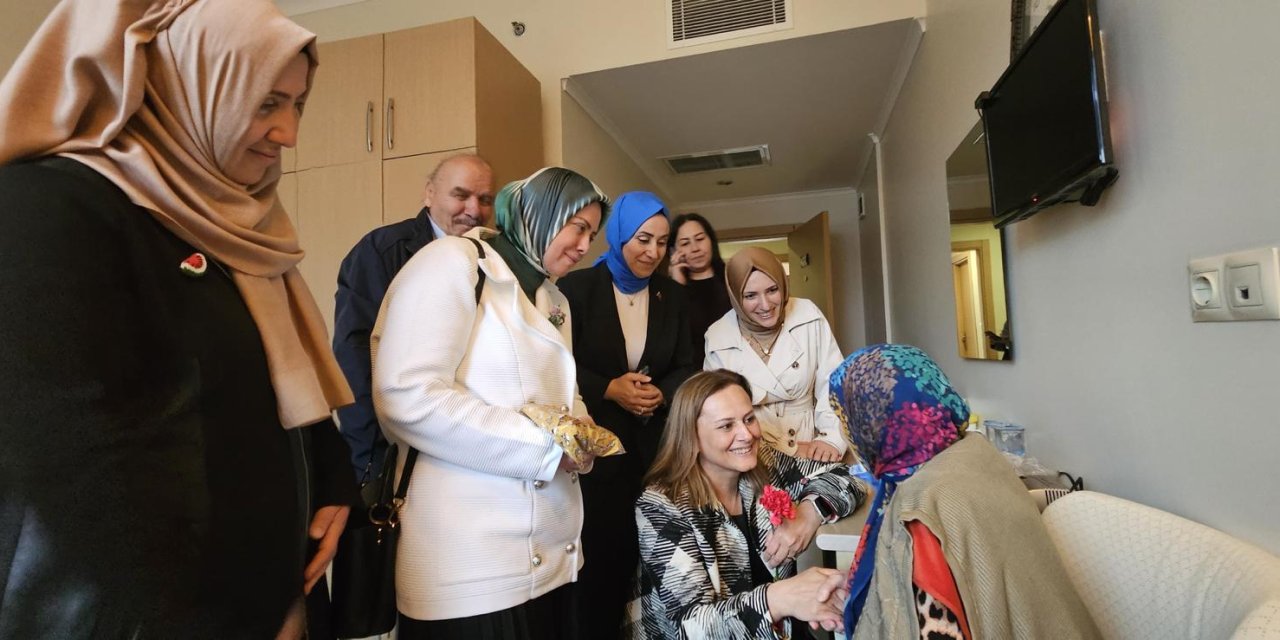 AK Parti Trabzon İl Kadın Kolları  gönüllere dokunmaya devam ediyor