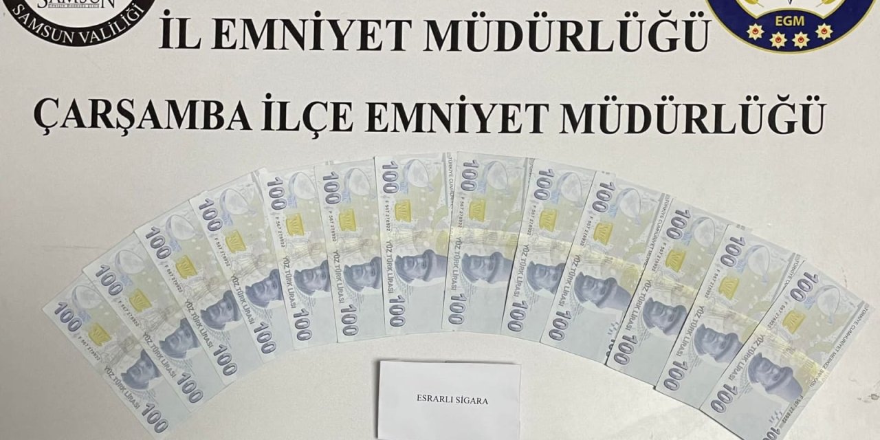 Samsun'da sahte para operasyonu! 1 şüpheli yakalandı