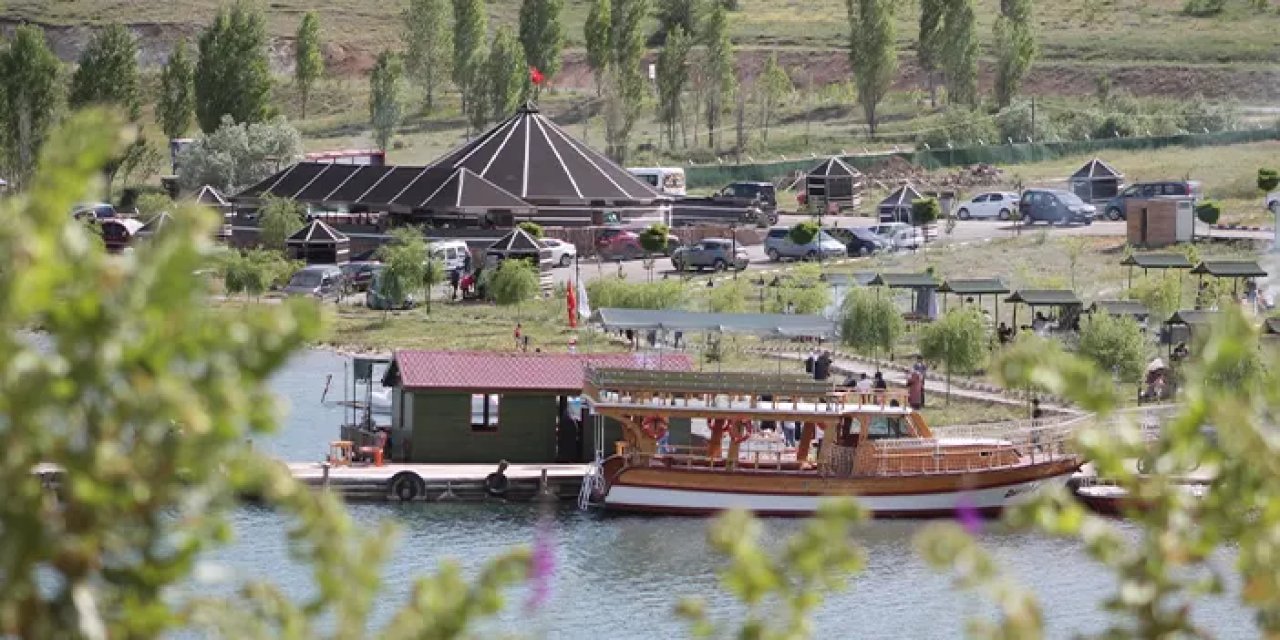 Bayburt'ta Demiröz Barajı'na yoğun ilgi!