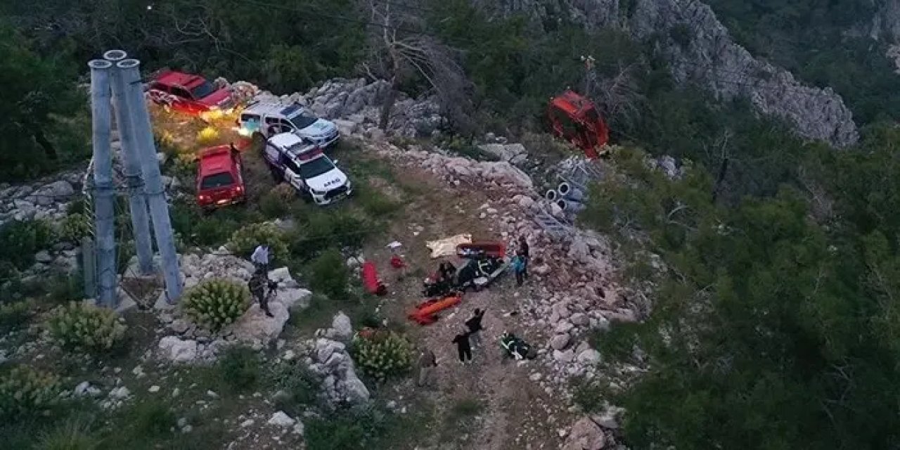 Antalya'da teleferik kazası neden gerçekleşti? Ön rapor ortaya çıktı!