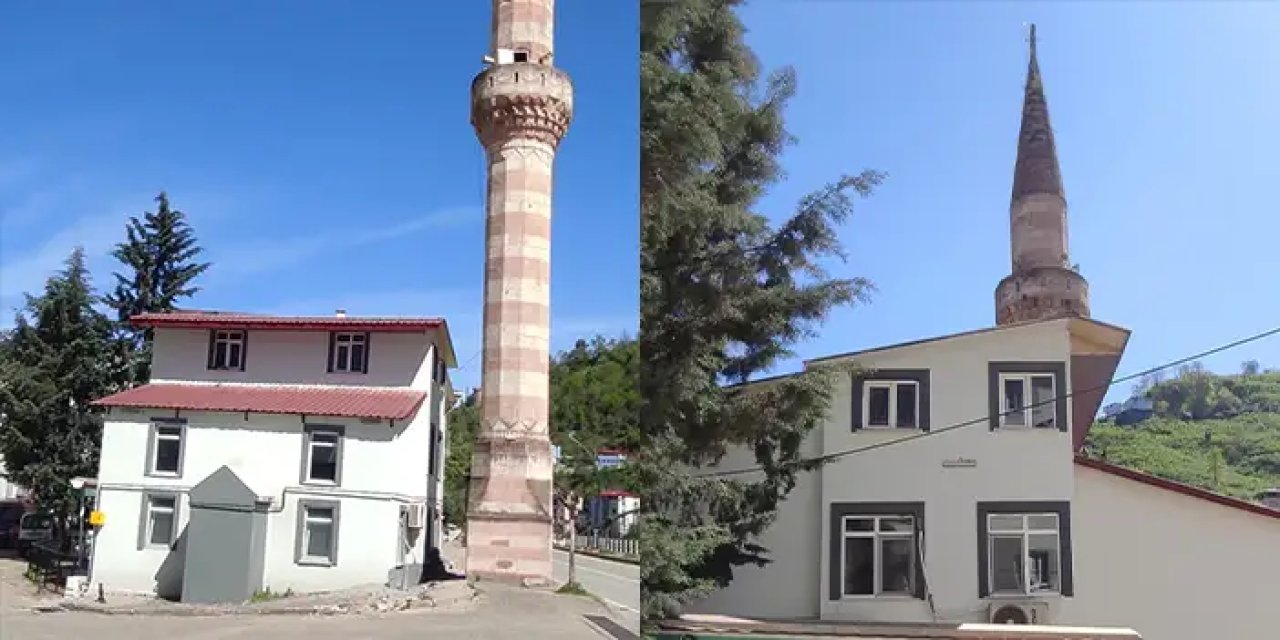 Giresun'da cami doğal gaz tesisat masrafları hayırsever tarafından karşılandı