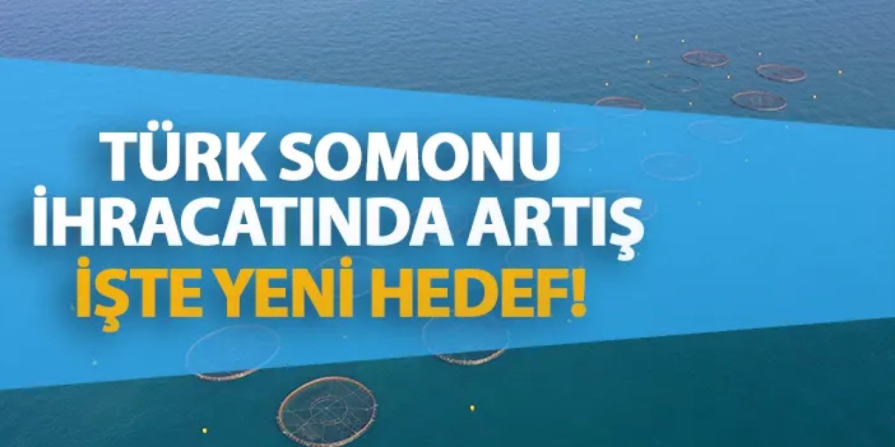 Türk somonu ihracatında artış! İşte yeni hedef