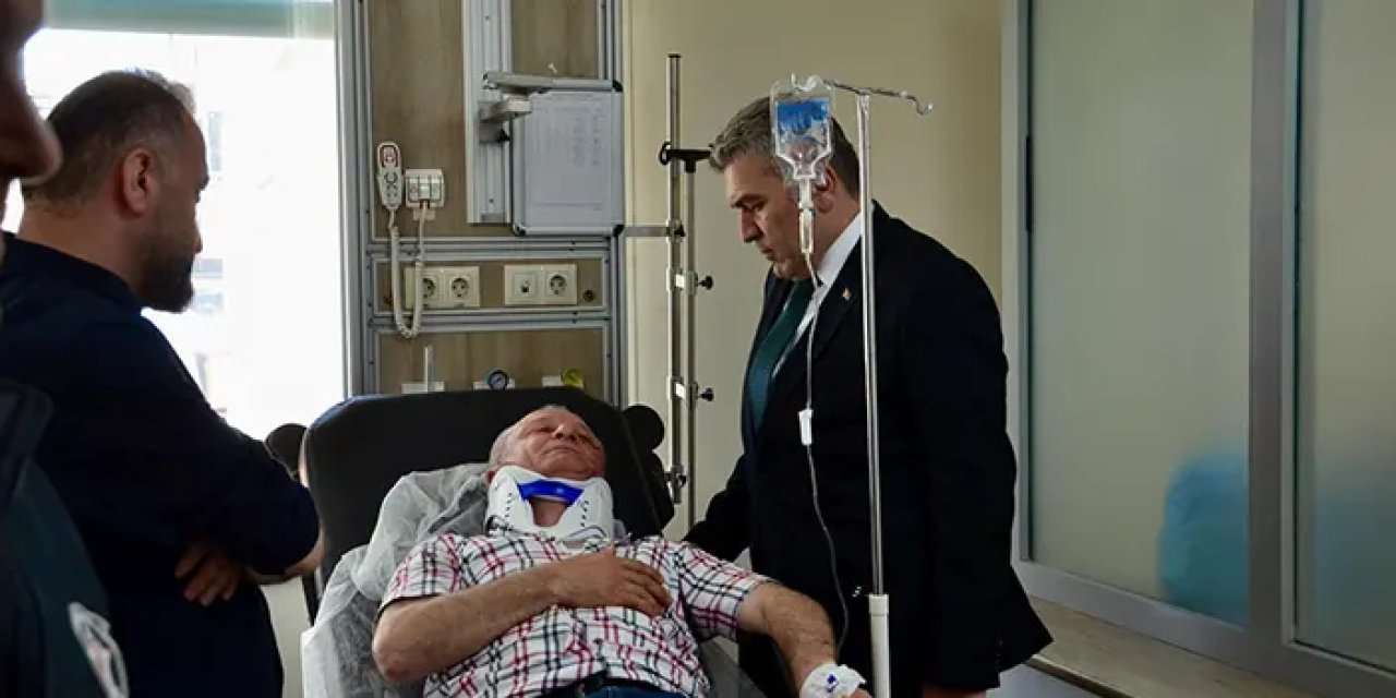 Giresun'da soyguncuların gasp ettiği taksici tedavi altında