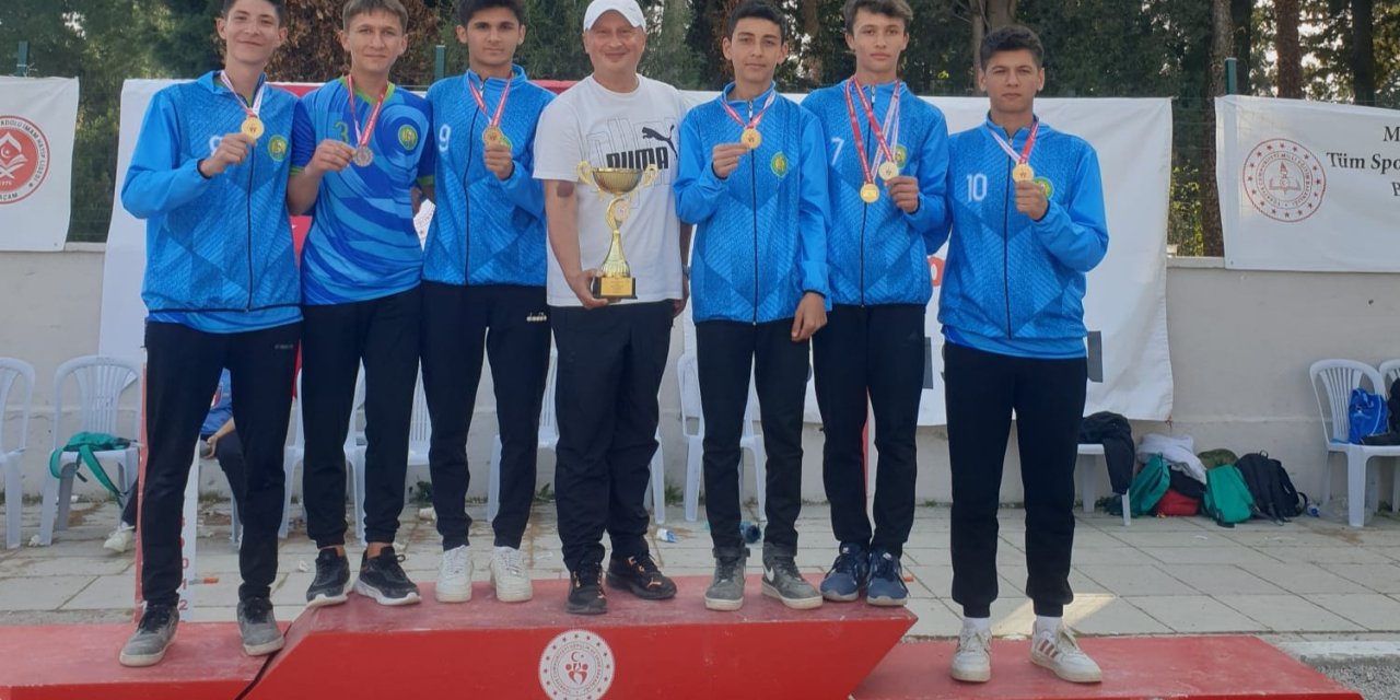 Samsun'da Bocce İl Birinciliği müsabakalarında gelenek bozulmadı