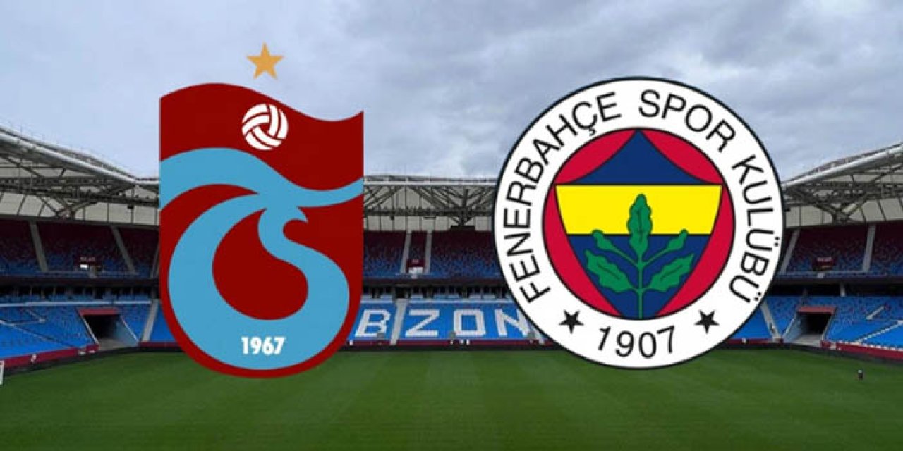 Trabzonspor'da Fenerbahçe hazırlıkları tamam! Hedef 3 puan