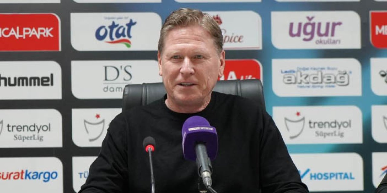 Samsunspor'da Gisdol Adana Demirspor maçı sonrası konuştu: "Şans biraz yanımızda olsaydı..."