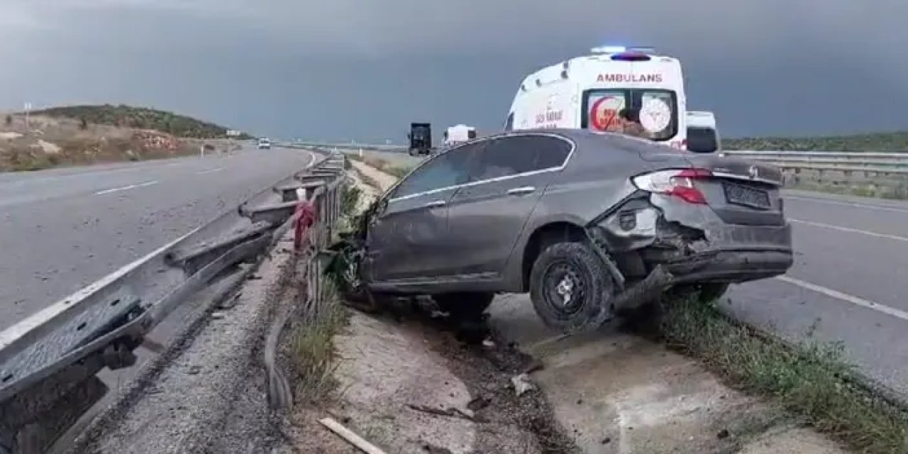 Çorum’da 6 trafik kazasında 11 kişi yaralandı