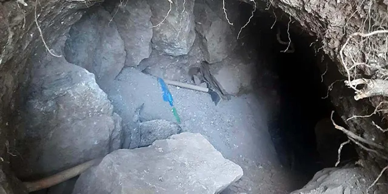 Aydın'da kaçak tarihi eser kazısına suçüstü! 5 gözaltı