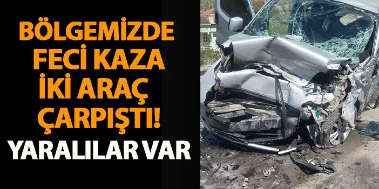 Samsun Asarcık’ta otomobil ile hafif ticari araç çarpıştı: 5 yaralı