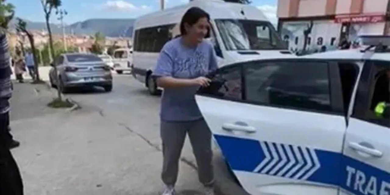 Samsun'da sınava geciken öğrencileri emniyet ekipleri yetiştirdi