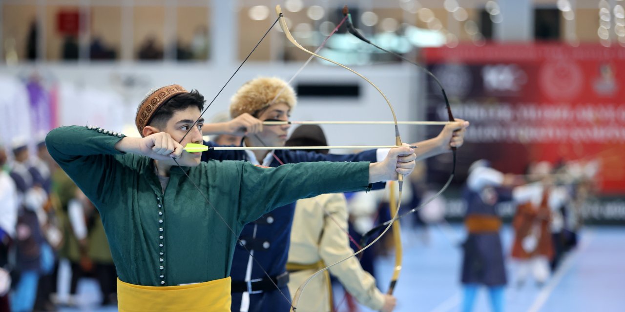 Samsun'da Geleneksel Türk Okçuluk Şampiyonası sona erdi