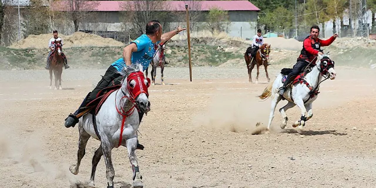 Bayburt'ta cirit heyecanı yaşandı!