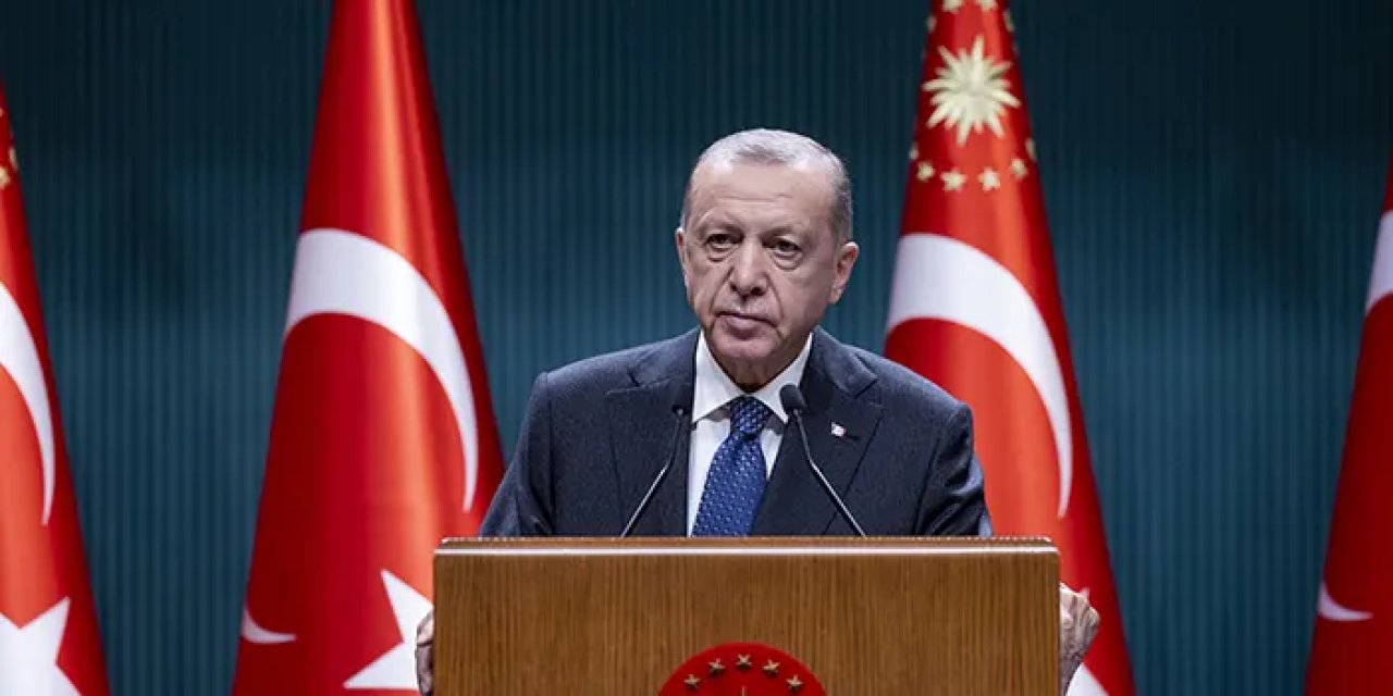 Cumhurbaşkanı Erdoğan'dan 23 Nisan mesajı