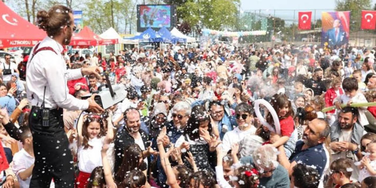 Ordu'da 23 Nisan coşkusu yaşandı