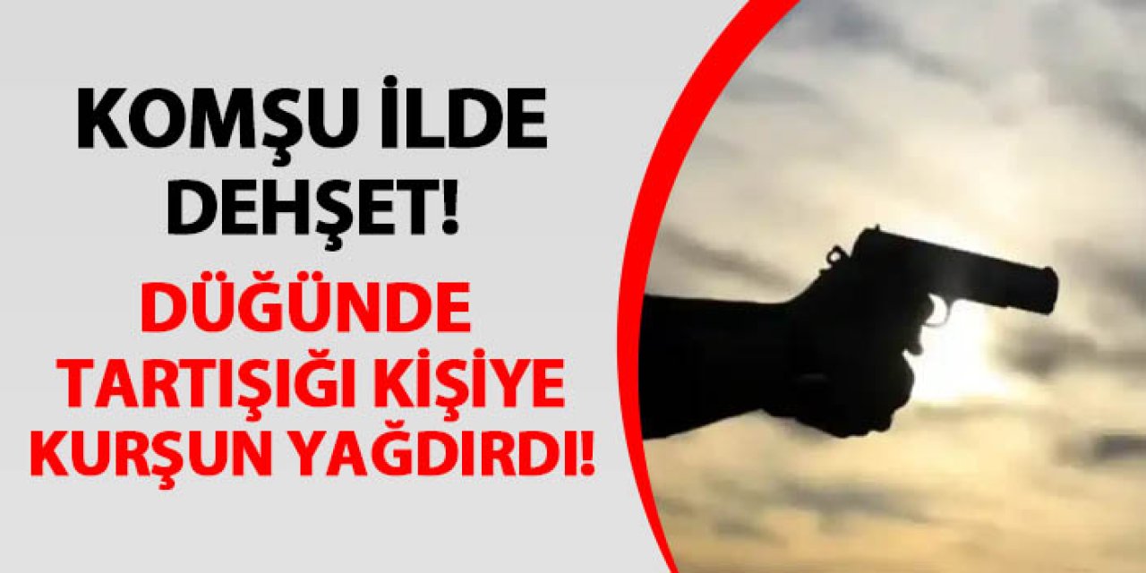 Rize'de düğün sırasında silahlı tartışma! 1 kişi hayatını kaybetti