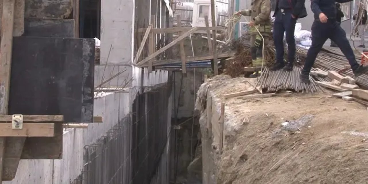 İstanbul'da inşaat işçisi 10 metre yükseklikten düşerek yaralandı