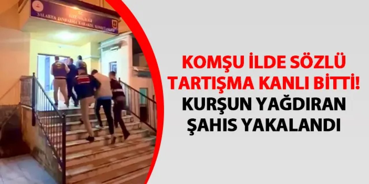 Rize'de tartıştığı kişiye kurşun yağdırdı! Kısa sürede yakalandı