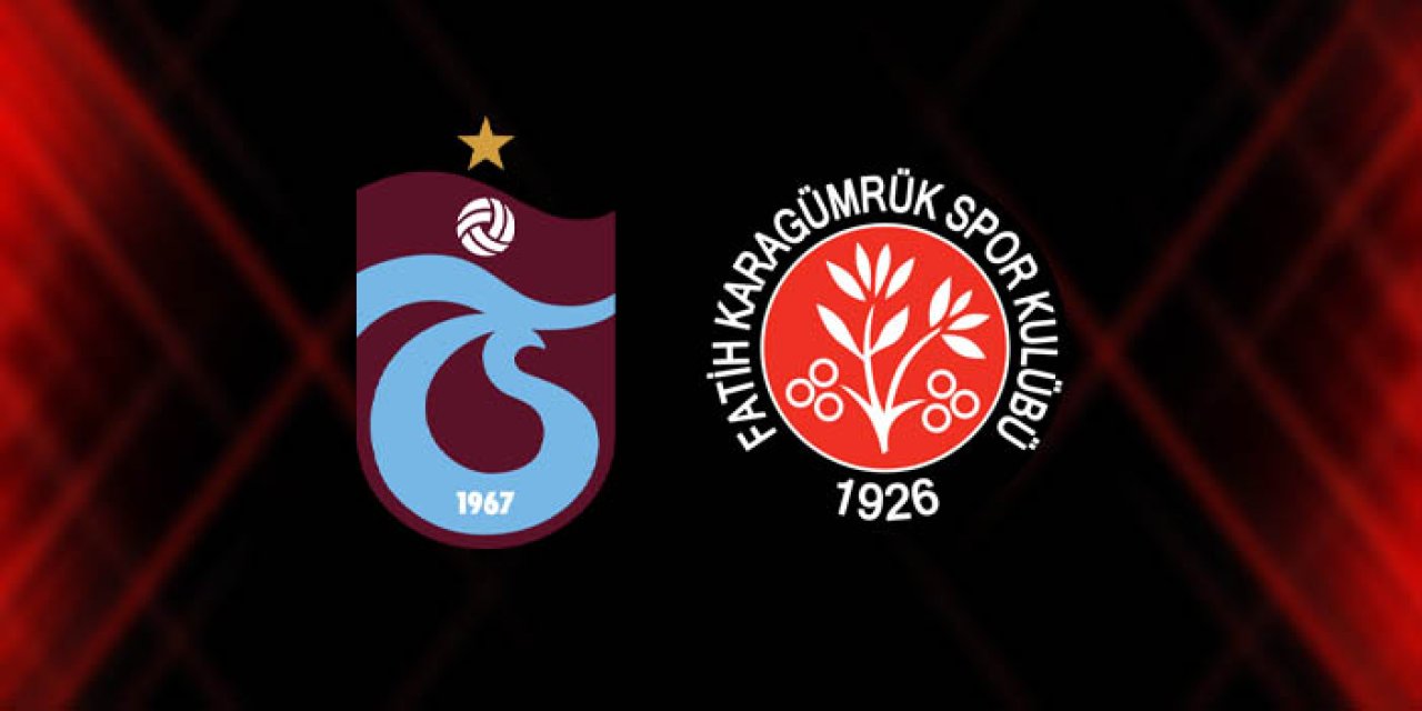 Trabzonspor'un Karagümrük maçı 11'i belli oldu!