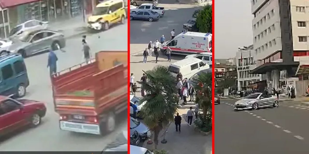 Trabzon’da Kaşüstü mahallesinde trafik çilesine magandalar da eklendi