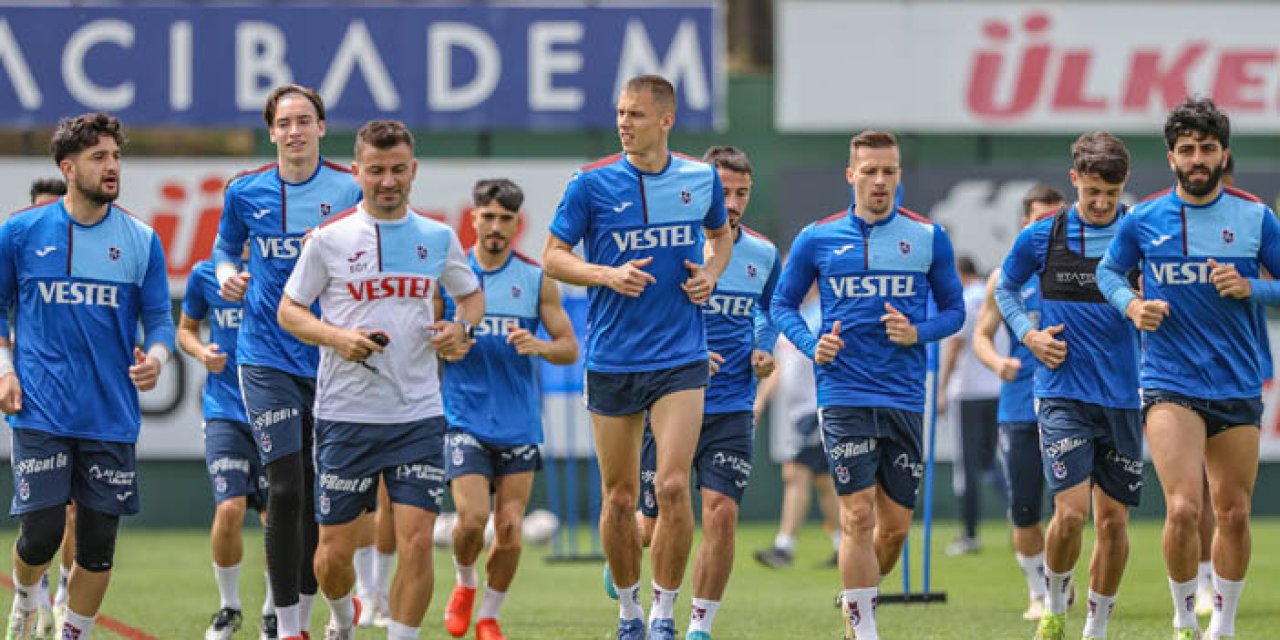 Trabzonspor'da Gaziantep FK hazırlıkları başladı! Yıldız isim de antrenmanda