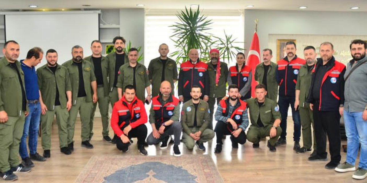 Samsun'da afetlere karşı hazırlık