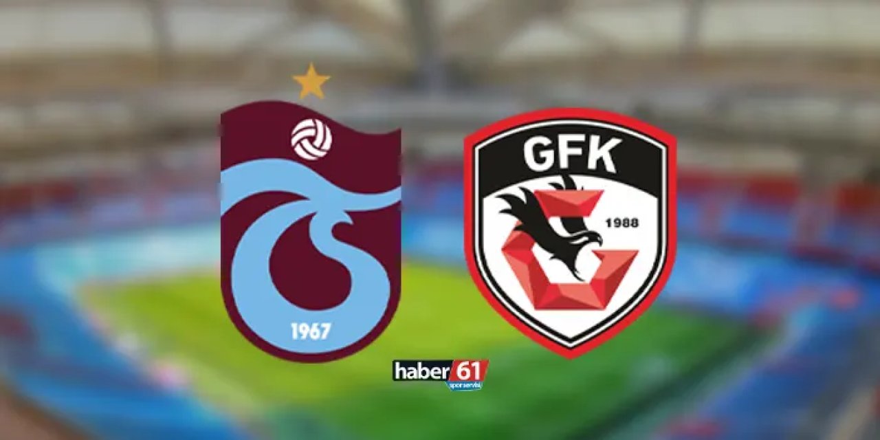 Trabzonspor, Süper Lig'de 34. hafta mücadelesinde Gaziantep FK'yı konuk edecek