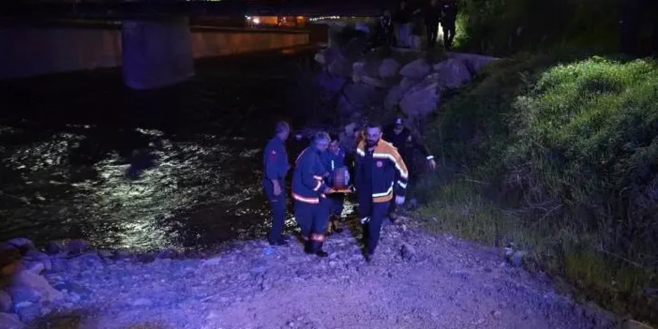 Gümüşhane'de alkollü şahıs Harşit Çayı'na düştü! Hastanelik oldu