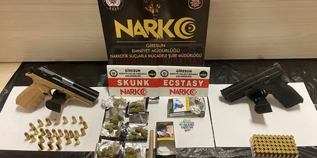 Giresun'da uyuşturucuya geçit yok! 3 kişi gözaltına alındı