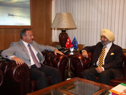 Trabzon Valisi Kızılcık'a ziyaret