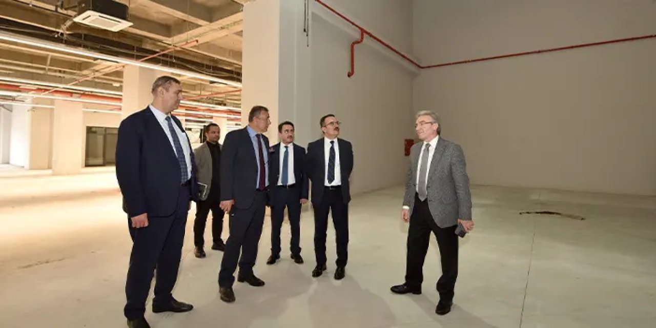 Trabzon'da bakanlık heyeti model fabrika için uygun yerleri inceledi