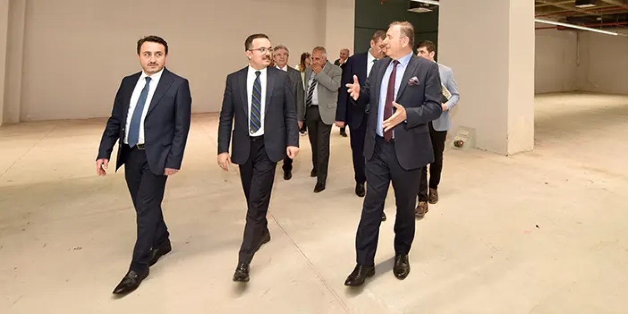 Bakanlık heyeti Trabzon'da! Fabrika için yer bakılıyor