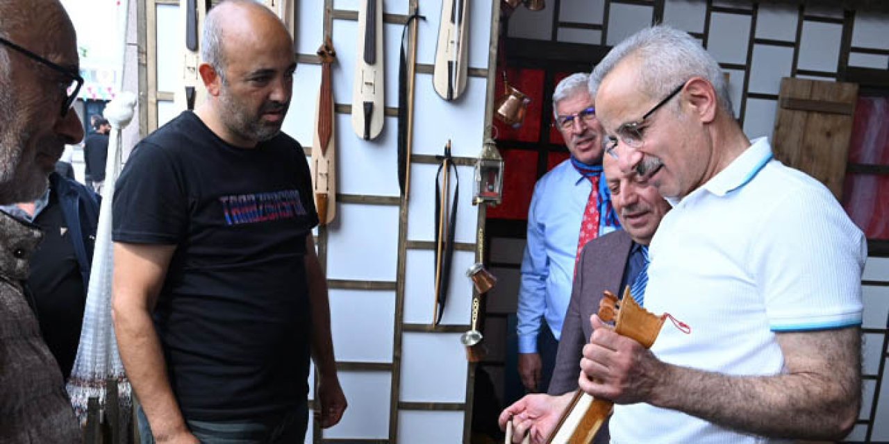 Ulaştırma ve Altyapı Bakanı Abdulkadir Uraloğlu Trabzon Tanıtım Günleri programında