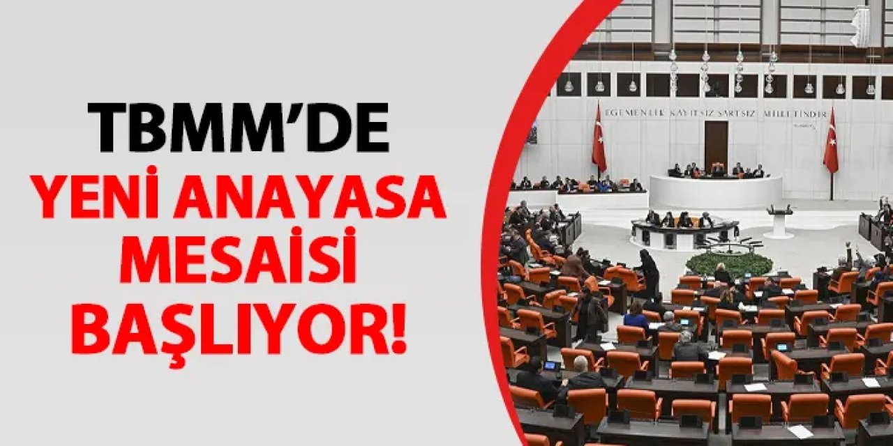 TBMM'de yeni Anayasa mesaisi! Ziyaretler başlıyor