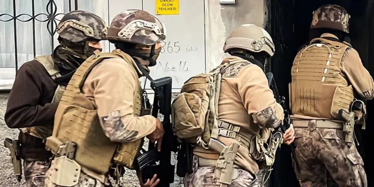 Giresun merkezli 6 ilde terör operasyonu! 2 kişi tutuklandı