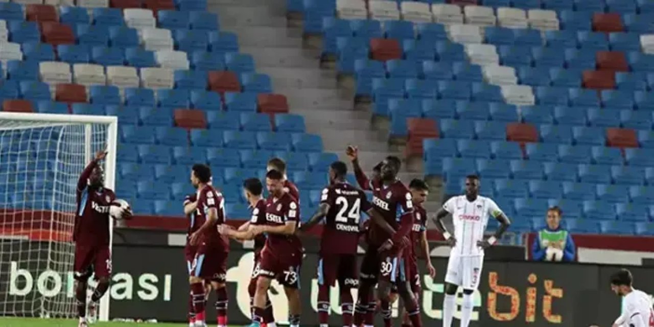Canlı yayında büyük gaf! "Trabzonspor tribünleri boş..."