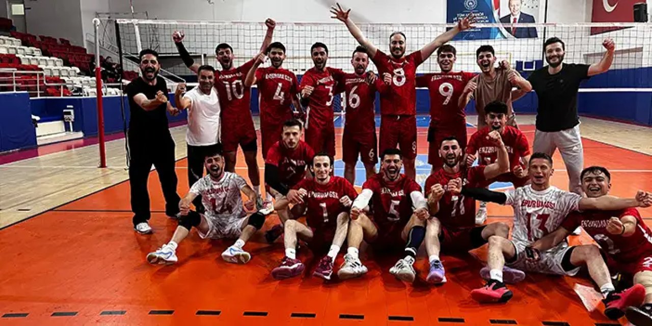 Terfi maçları Artvin'de düzenlendi! Aşkale ikinci lige çıktı