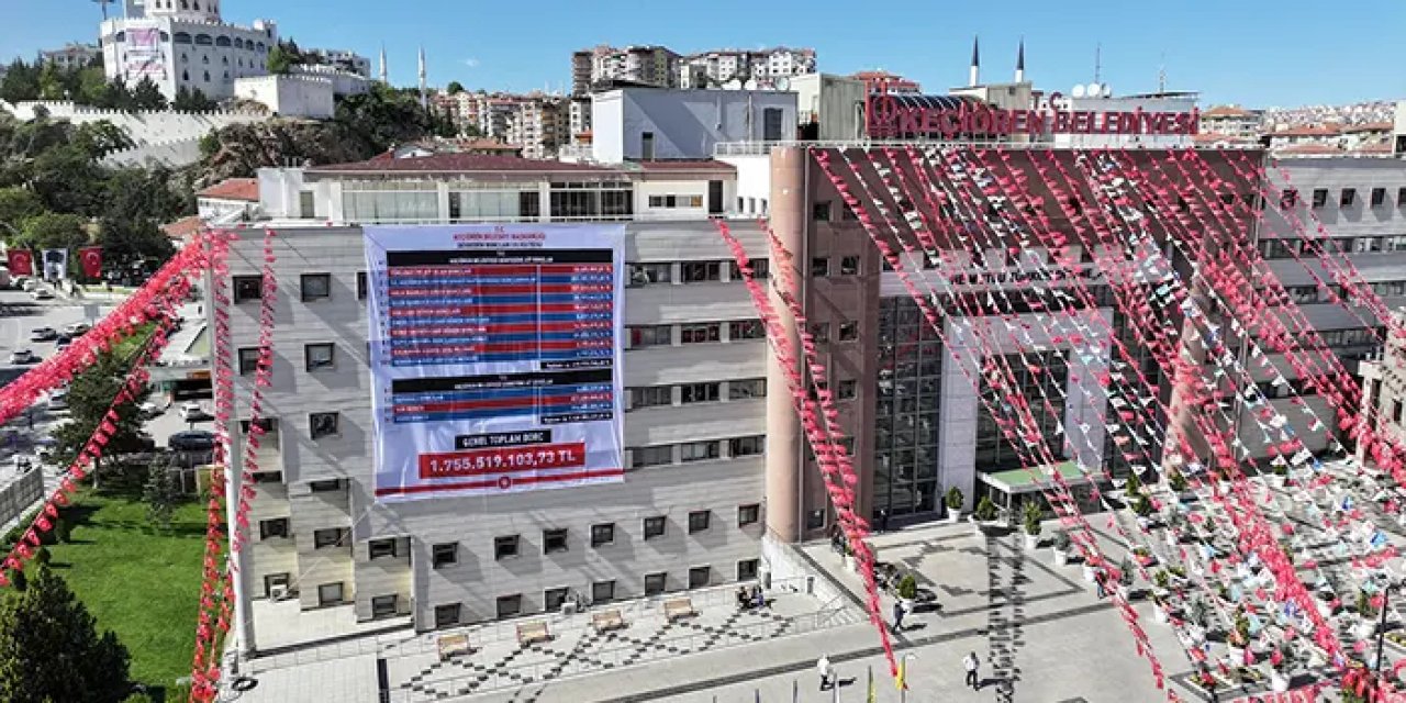 Önceki başkan 10 milyon demişti! Keçiören Belediyesi'nin borcunun 1,7 milyar TL olduğu açıklandı