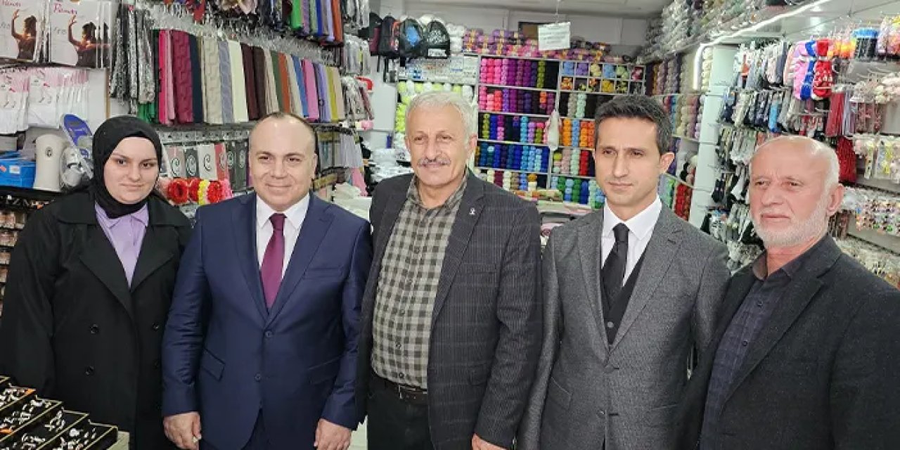 Artvin'de Vali Ünsal'dan esnafa ziyaret