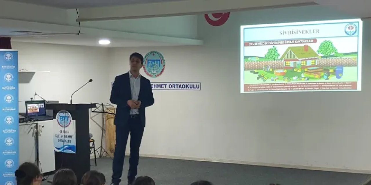 Büyükşehir Belediyesi’ne vektörle mücadele eğitimi verildi