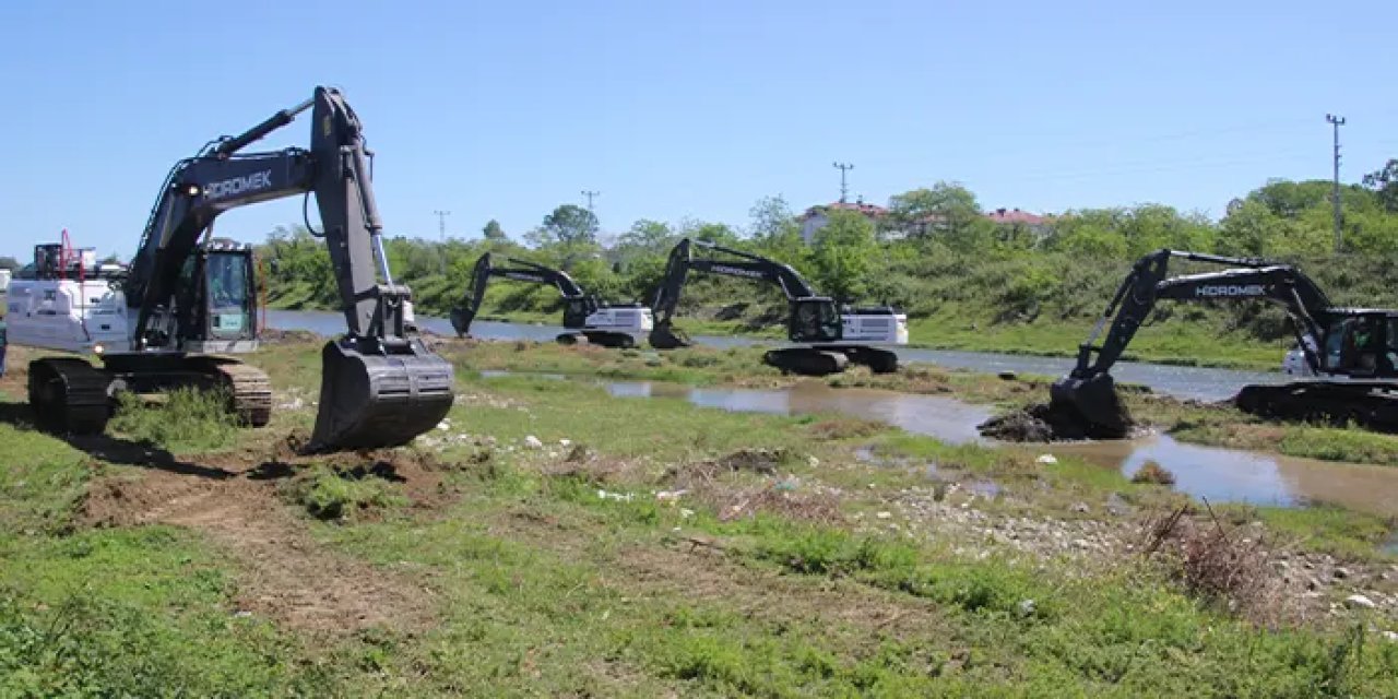 Ordu'da sel ve su baskınlarına karşı önlem!