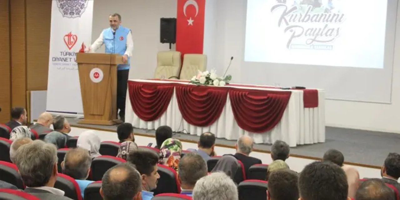 Ordu’da vekalet yoluyla kurban kesimi toplantısı