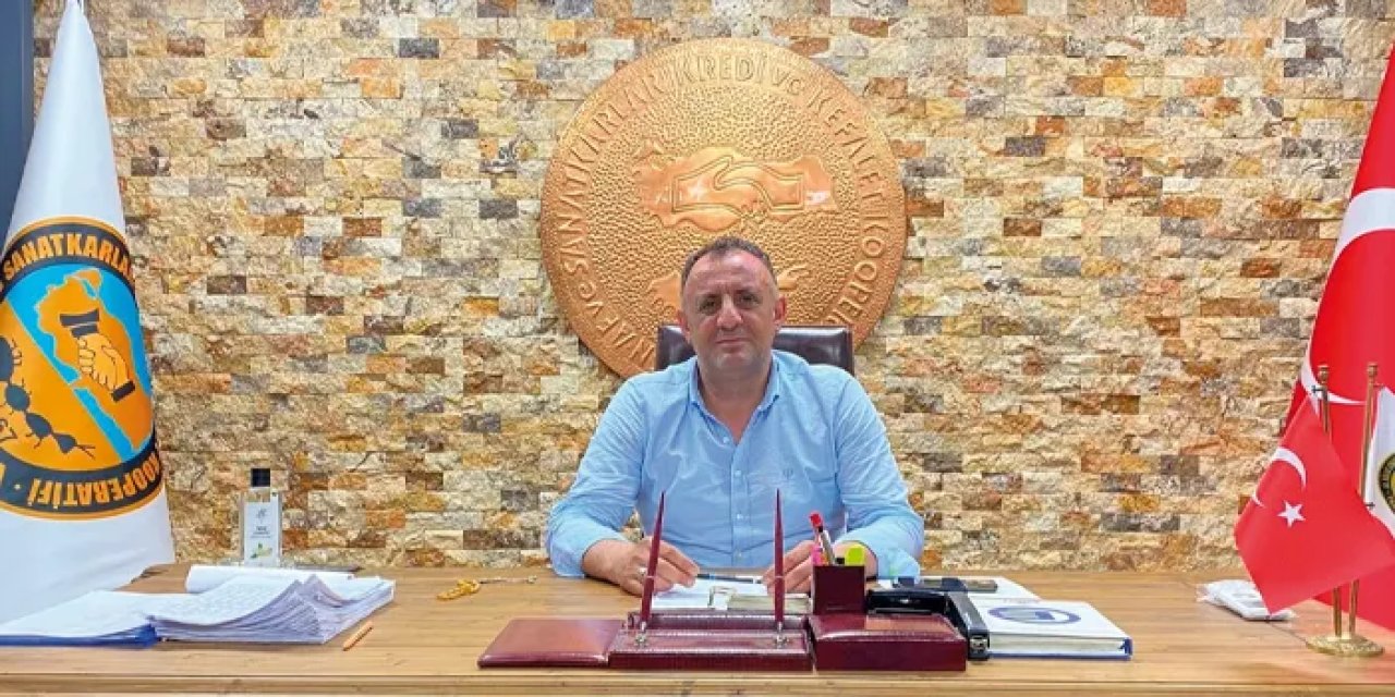 Yomra Esnaf ve Sanatkarlar Kredi Kefalet Kooperatifi Başkanı İshak Yılmaz: "Farkı geri çekin"